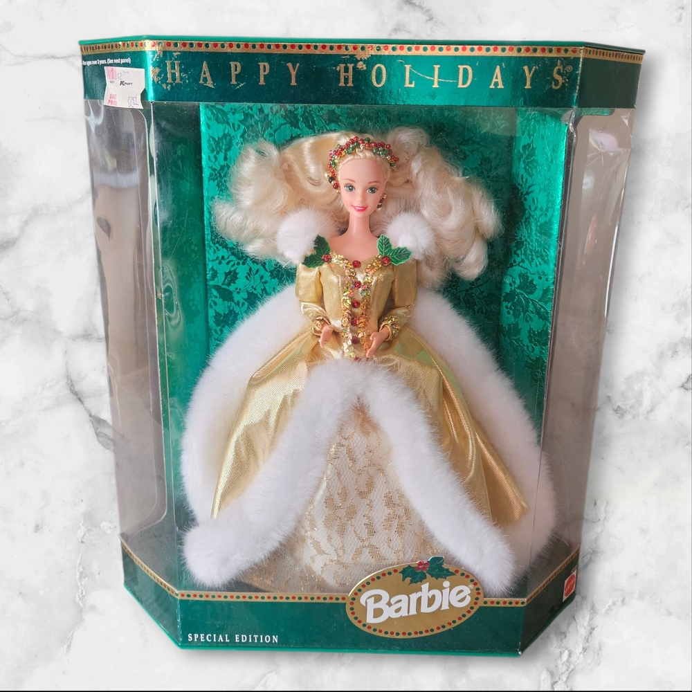 Barbie Special Edition Holiday Doll - Gold and White